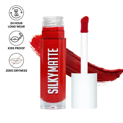 Shopaarel Silky Matte Gloss Liquid Lipstick - Chill-04