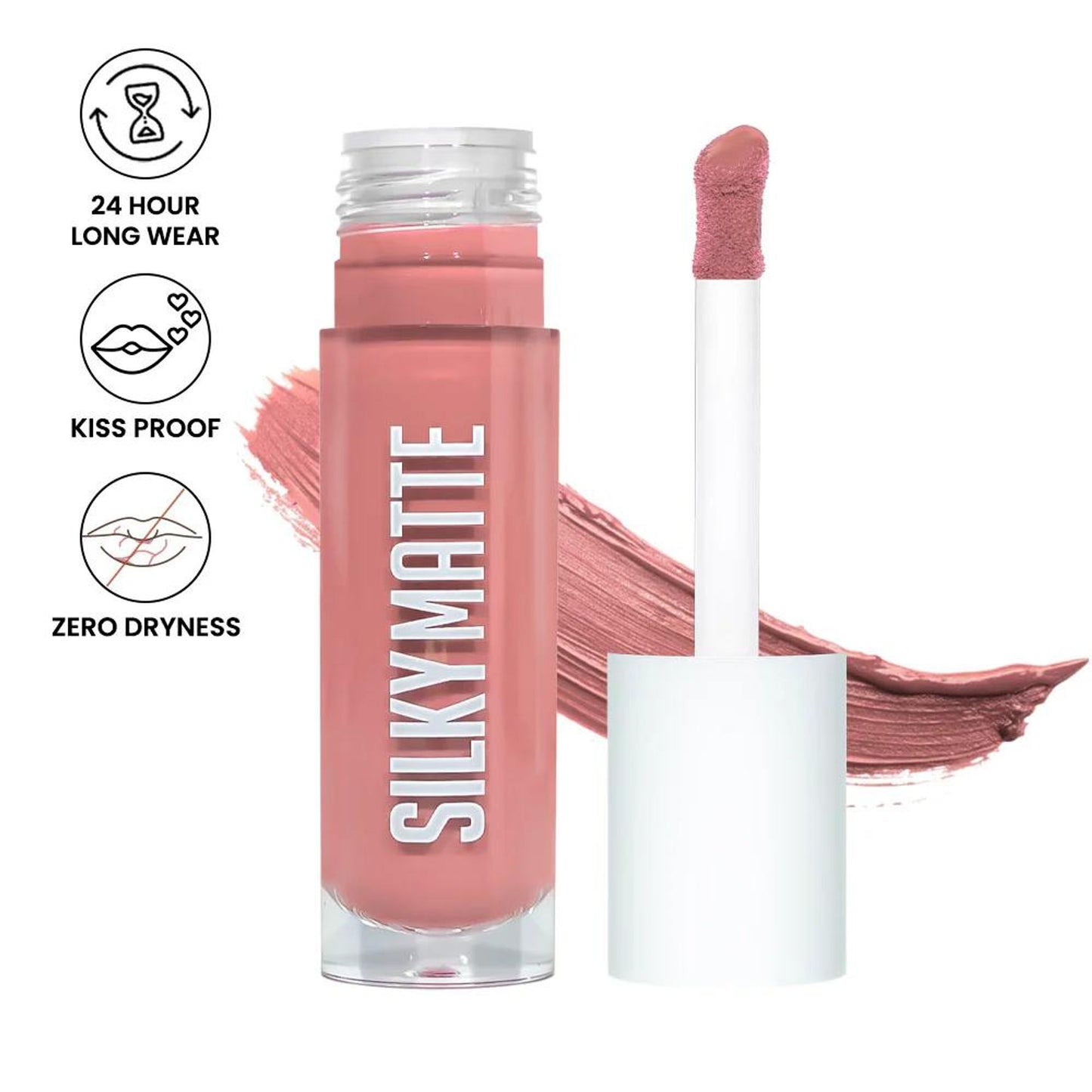 Shopaarel Silky Matte Gloss Liquid Lipstick - Crush-05