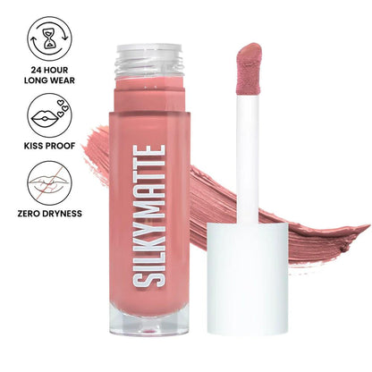 Shopaarel Silky Matte Gloss Liquid Lipstick - Crush-05