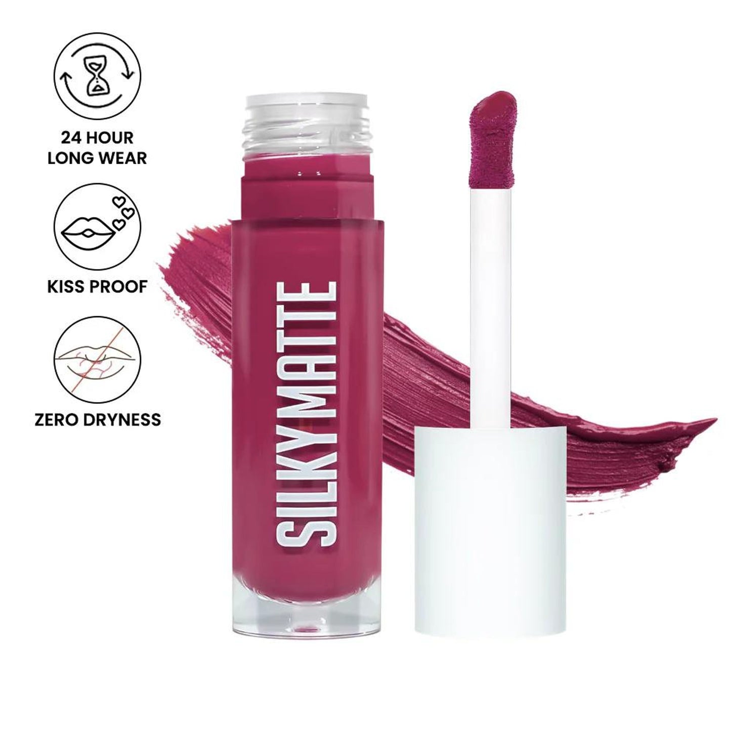 Shopaarel Silky Matte Gloss Liquid Lipstick - Rich-09