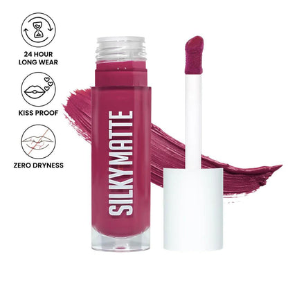 Shopaarel Silky Matte Gloss Liquid Lipstick - Rich-09