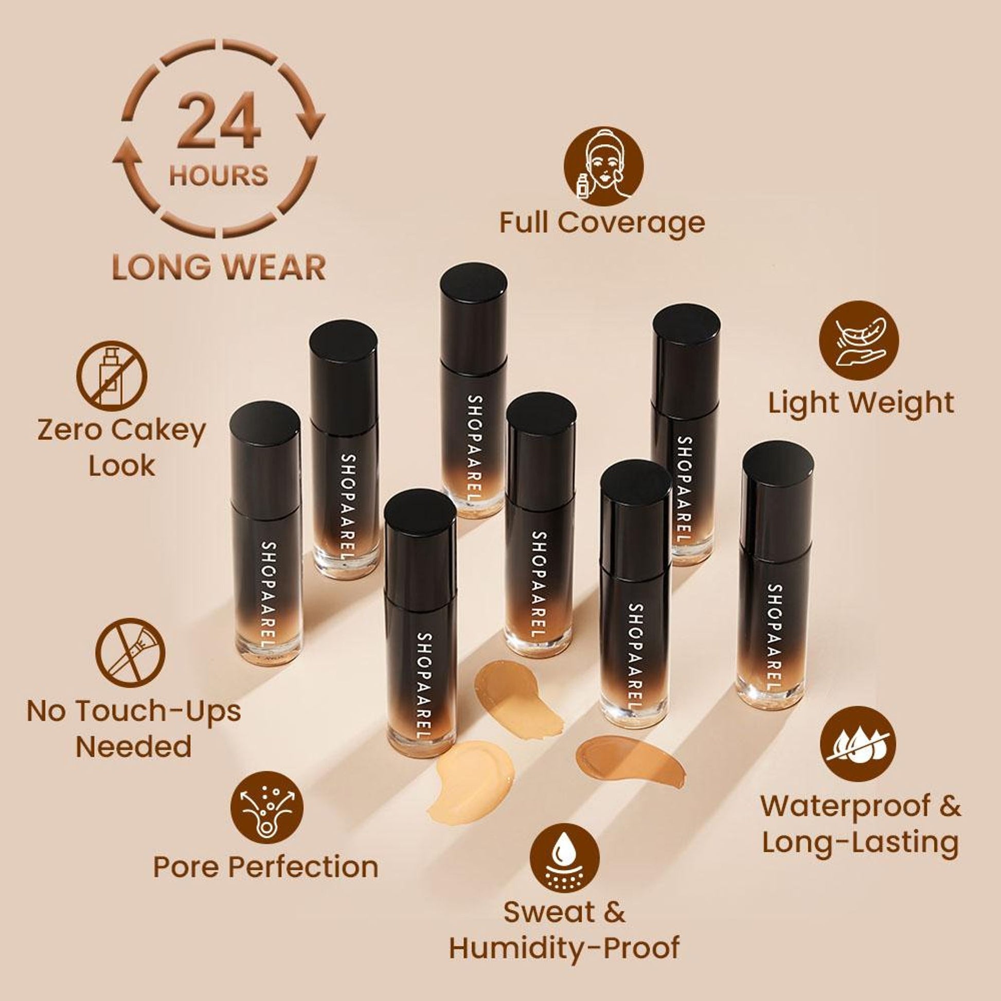 Shopaarel Extra Blend Matte Foundation - 2.5
