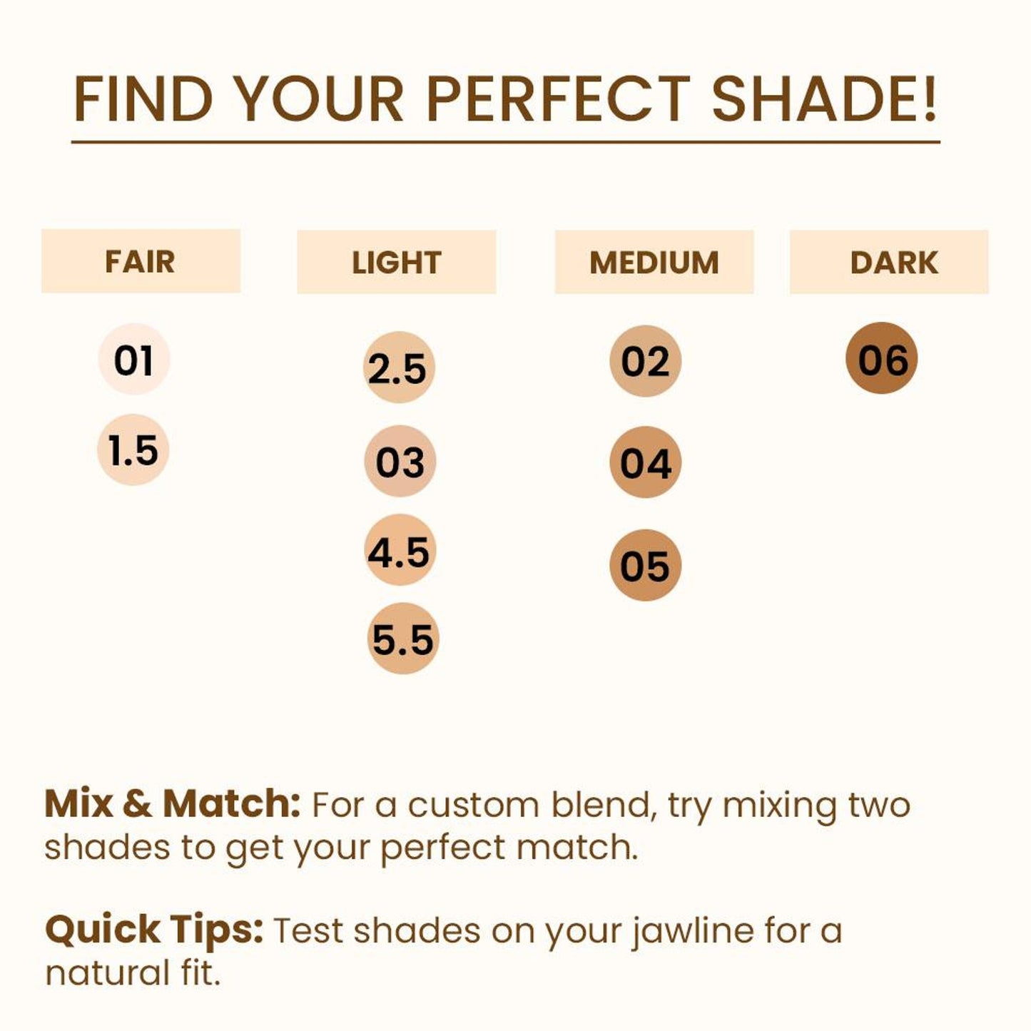 Shopaarel Extra Blend Matte Foundation - 2.5