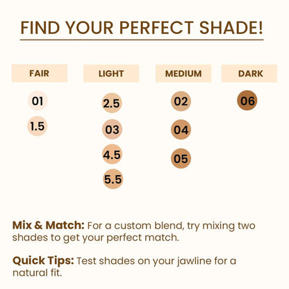 Shopaarel Extra Blend Matte Foundation - 5.5
