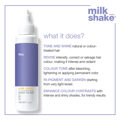 Milkshake Ammonia Free Conditioning Direct Color - Lilac