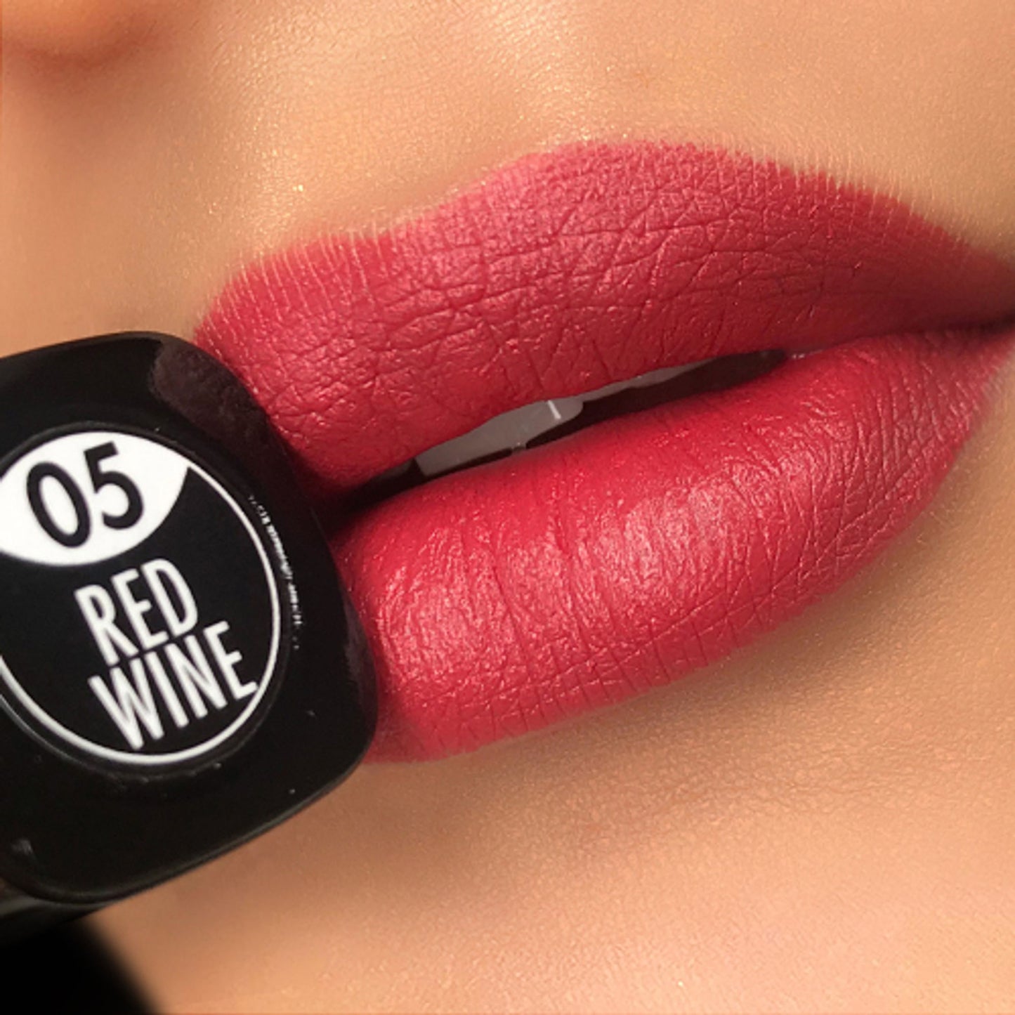 PAC Soft Matte Cream Lipstick Mini - Red Wine