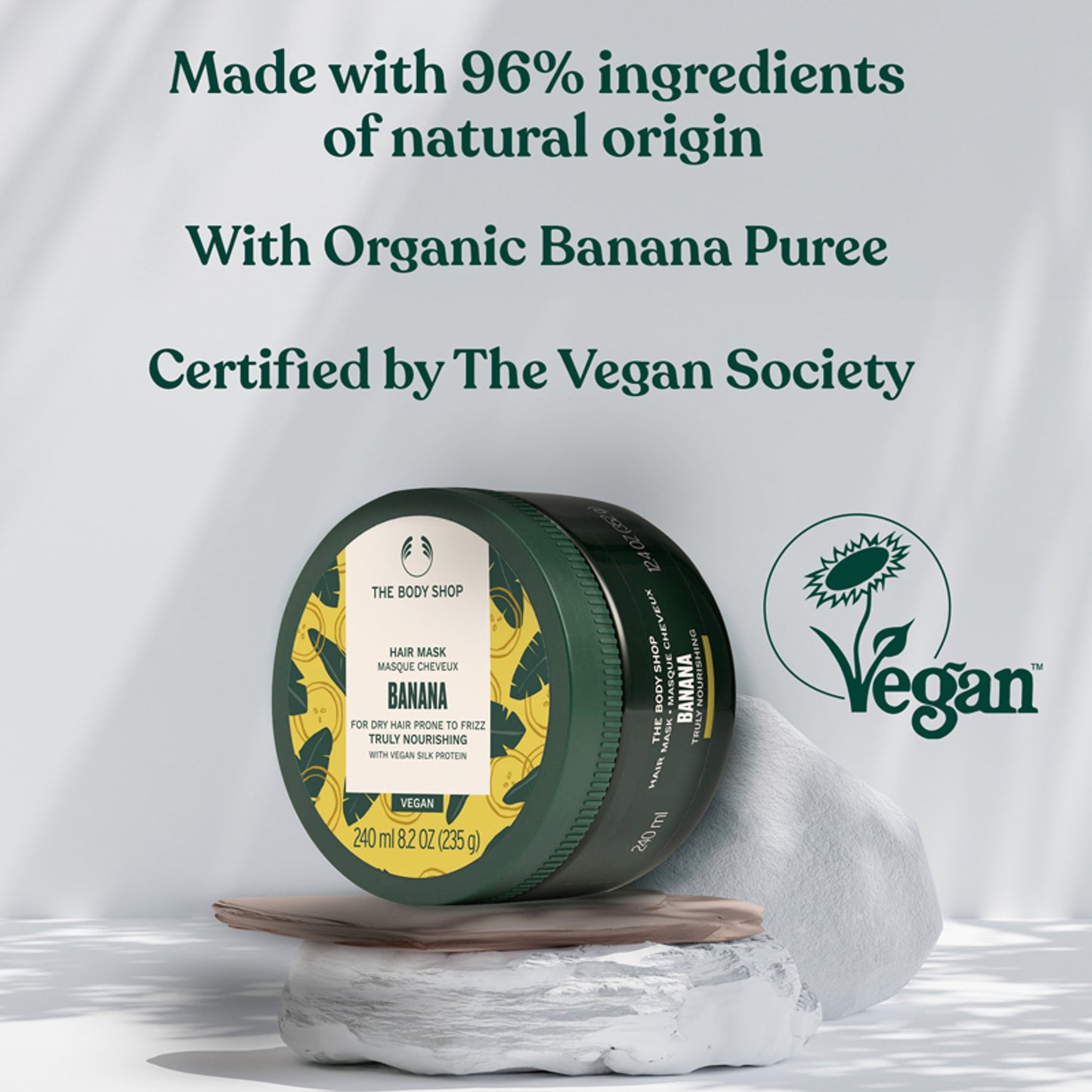 The Body Shop Banana Truly Nourishing Hair Mask