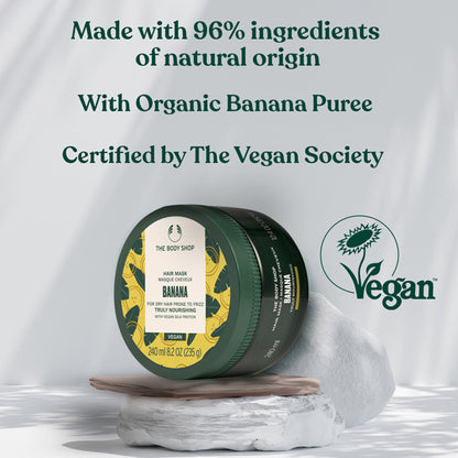 The Body Shop Banana Truly Nourishing Hair Mask