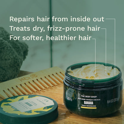 The Body Shop Banana Truly Nourishing Hair Mask