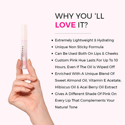Praush Pout Cushion Luxe Lip Oil - MyKind