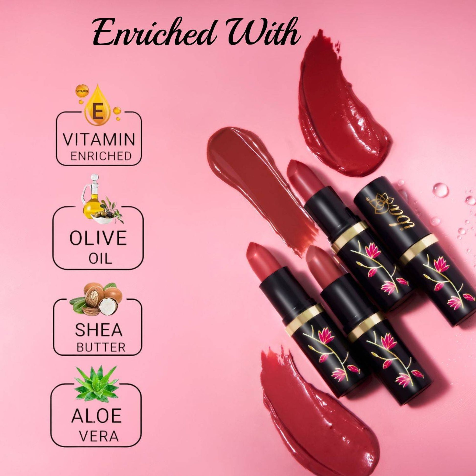 IBA Moisture Rich Limited Edition Lipstick - E01 Perfect Nude