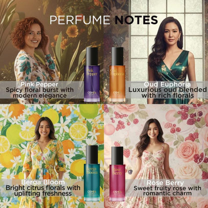 Oshea Herbals Eau De Parfum Perfume Combo For Women