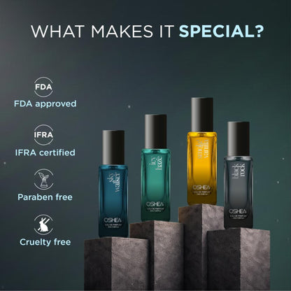 Oshea Herbals Eau De Parfum Perfume Combo For Men