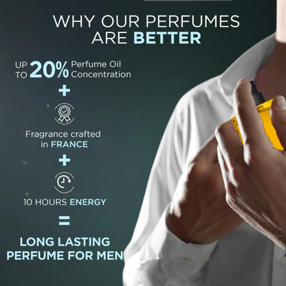 Oshea Herbals Eau De Parfum Perfume Combo For Men