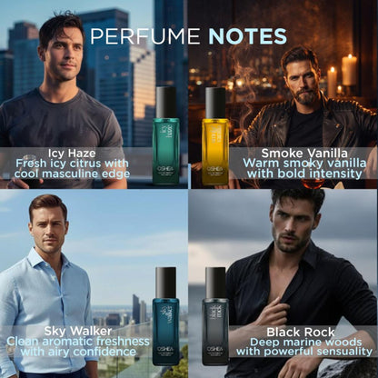 Oshea Herbals Eau De Parfum Perfume Combo For Men