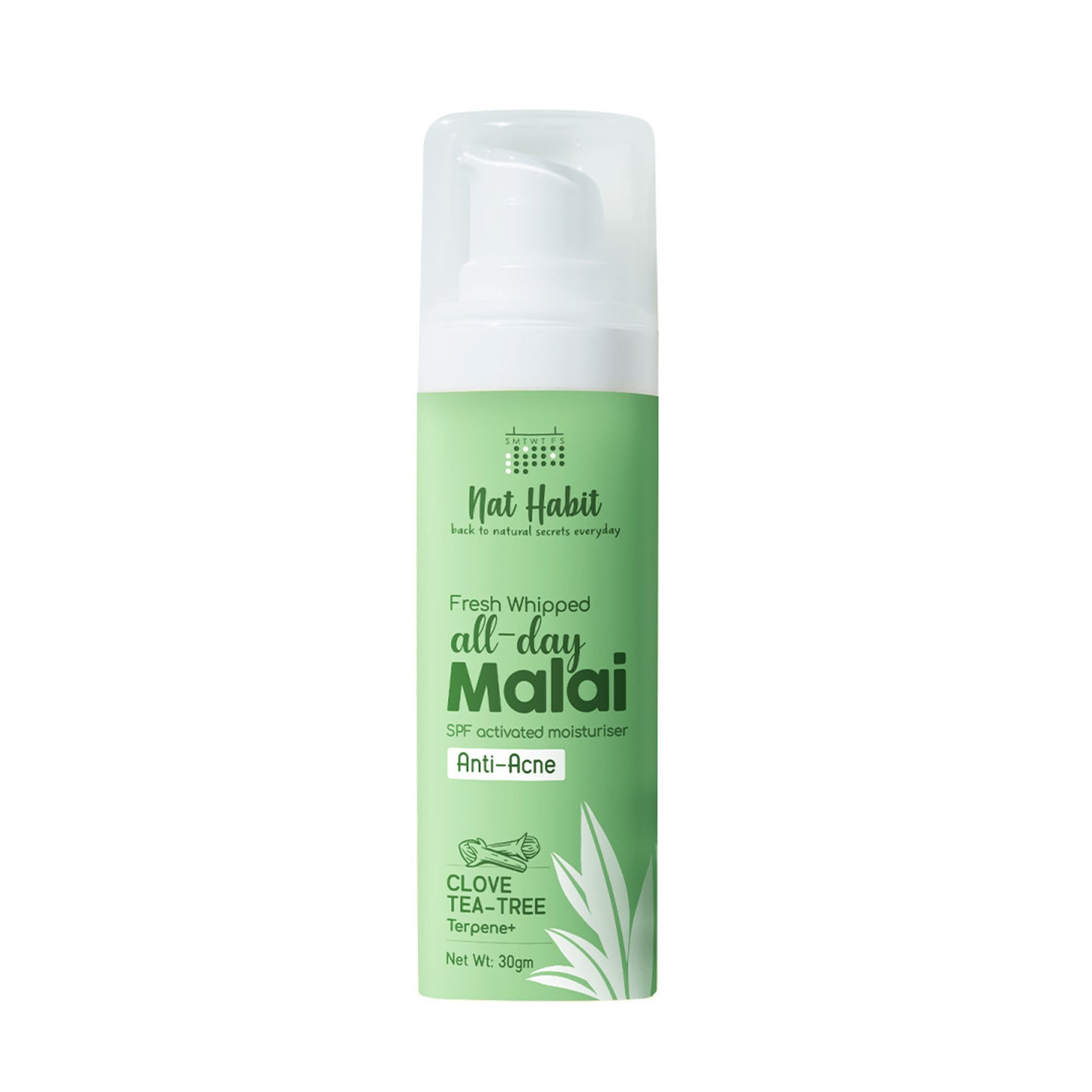 Nat Habit Clove Tea-Tree Terpene+ Light Moisturizer, Anti Acne Face Cream, Non Sticky Moisturizer