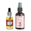 Nat Habit Pure Mukhalaya Patchouli Manjistha Facial Oil & Floral Jal Rose Water Toner