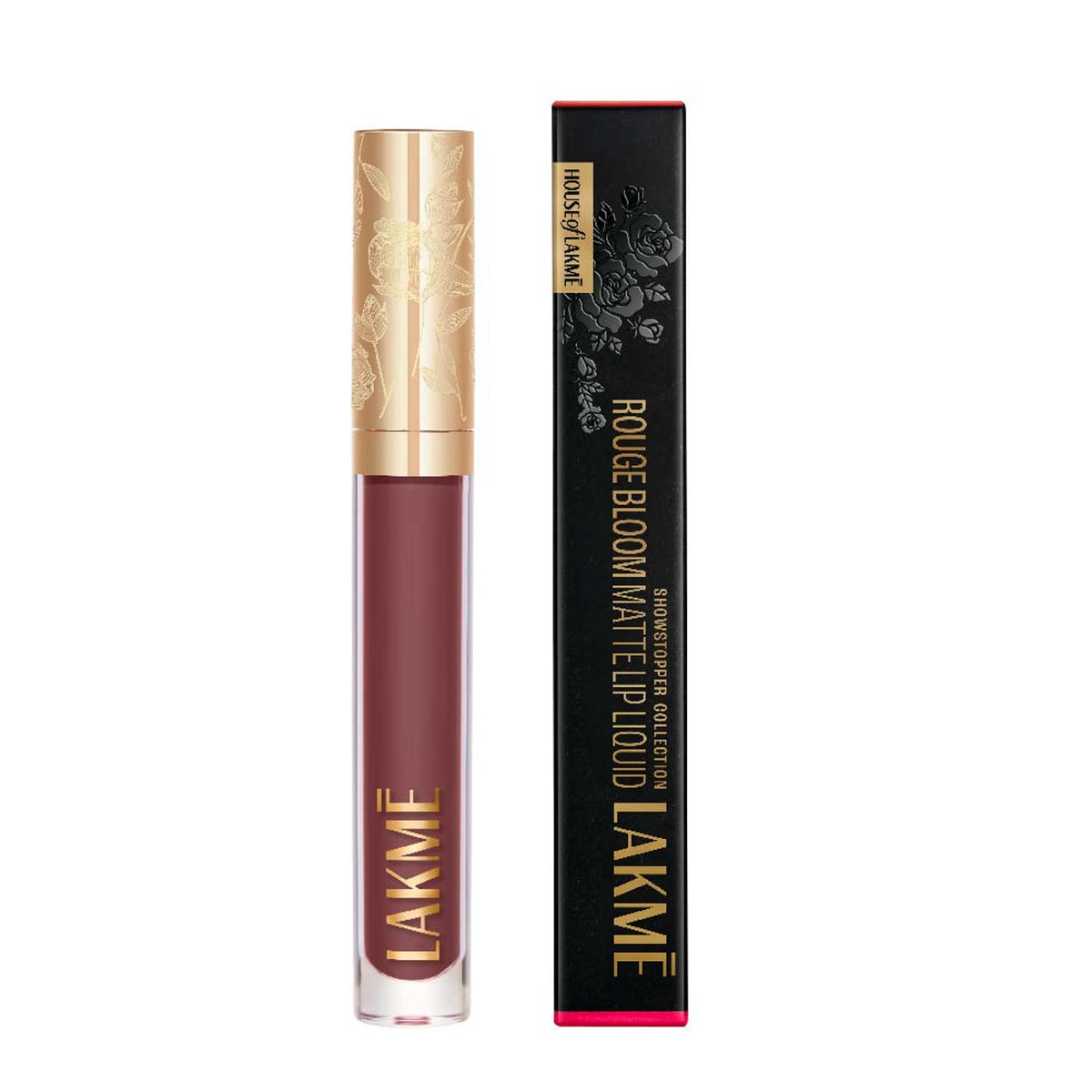 Lakme Rouge Bloom Matte Lip Liquid - Mocha Maiden 301