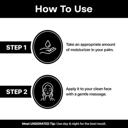 Underated Glow & Acne Clear Face Moisturiser