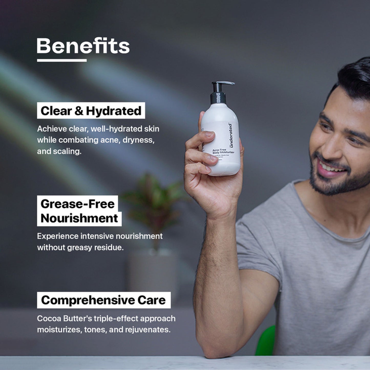 Underated Acne Free Body Moisturizer