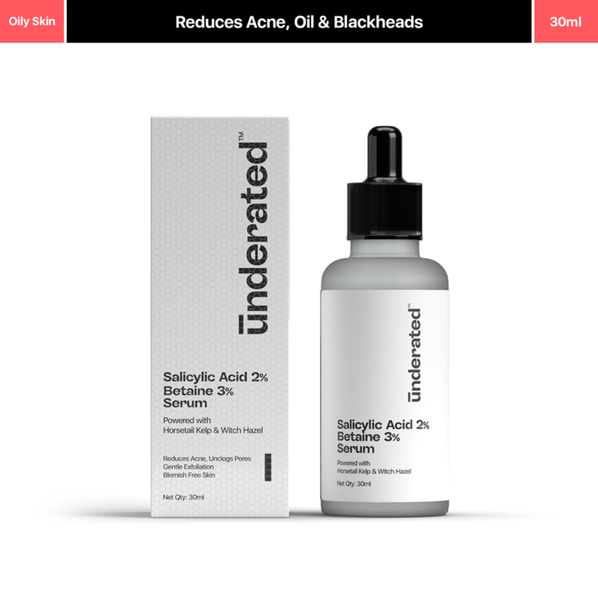 Underated Salicylic Acid 2% Betaine 3% Serum