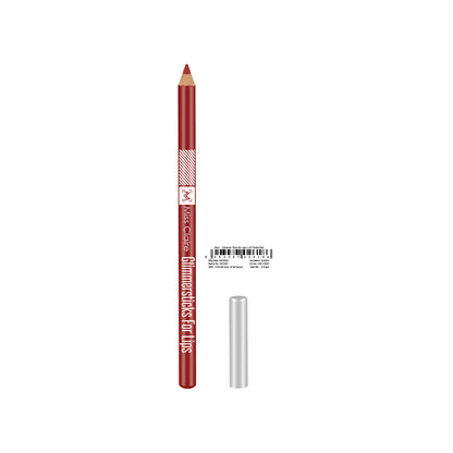 Miss Claire Glimmersticks For Lips - Fiasta Red L-47