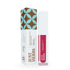 Just Herbs Vegan Matte Liquid Lipstick, Hibiscus Red, Festive Bold & Nourishing - Peony Pink