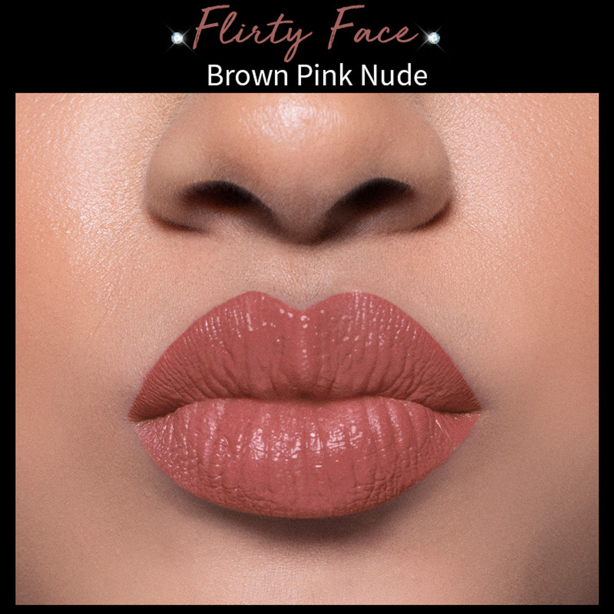 Nykaa Cosmetics 8hour Lasting Full Cover Matte Gloss - Flirty Face