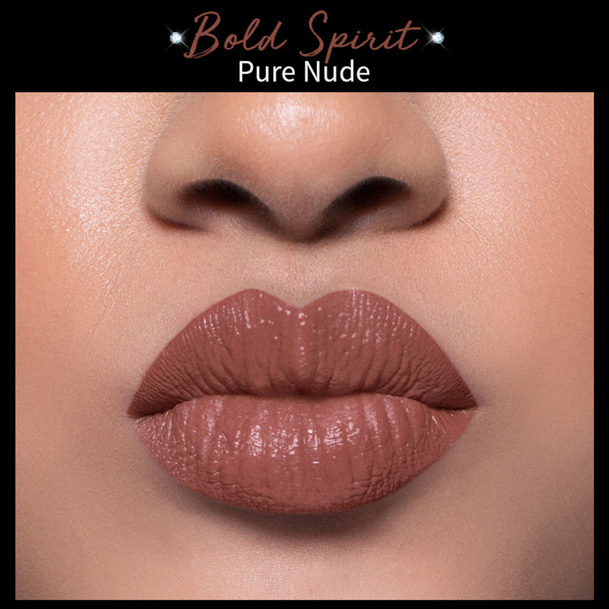 Nykaa Cosmetics 8hour Lasting Full Cover Matte Gloss - Bold Spirit