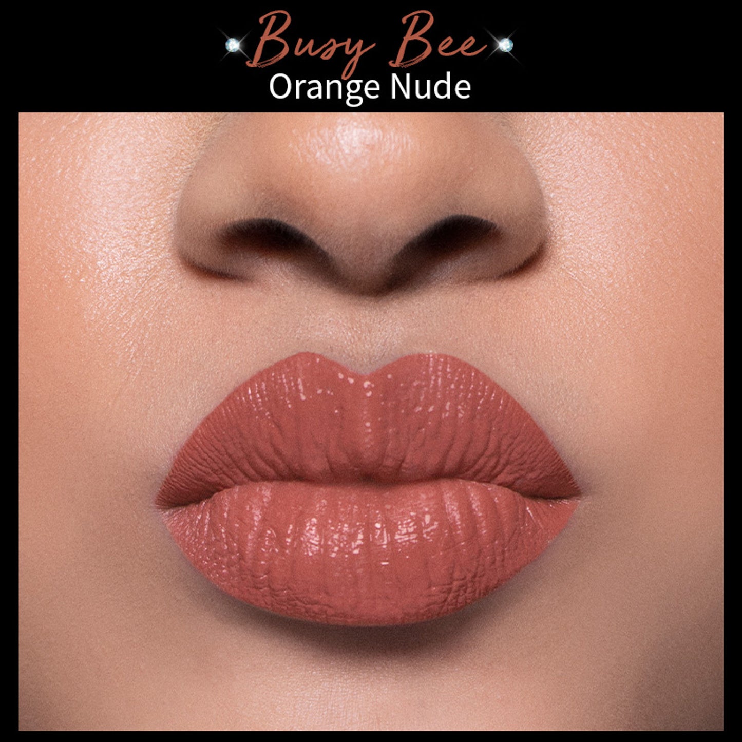 Nykaa Cosmetics 8hour Lasting Full Cover Matte Gloss - Busy Bee