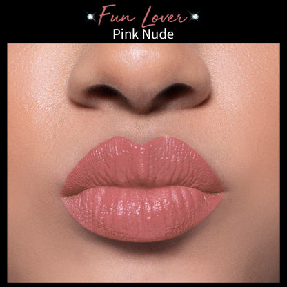 Nykaa Cosmetics 8hour Lasting Full Cover Matte Gloss - Fun Lover