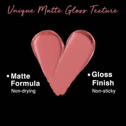 Nykaa Cosmetics 8hour Lasting Full Cover Matte Gloss - Fun Lover