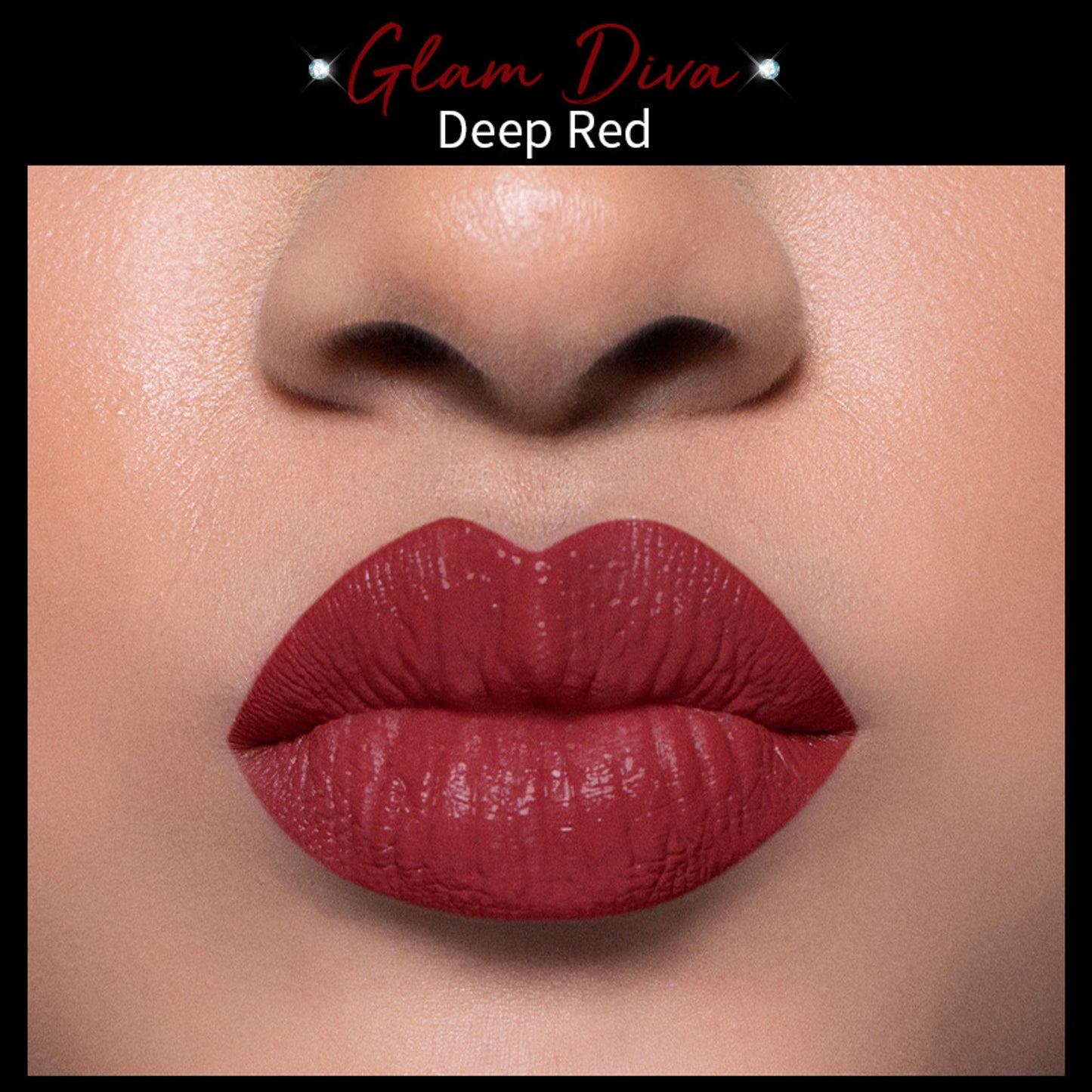 Nykaa Cosmetics 8hour Lasting Full Cover Matte Gloss - Glam Diva