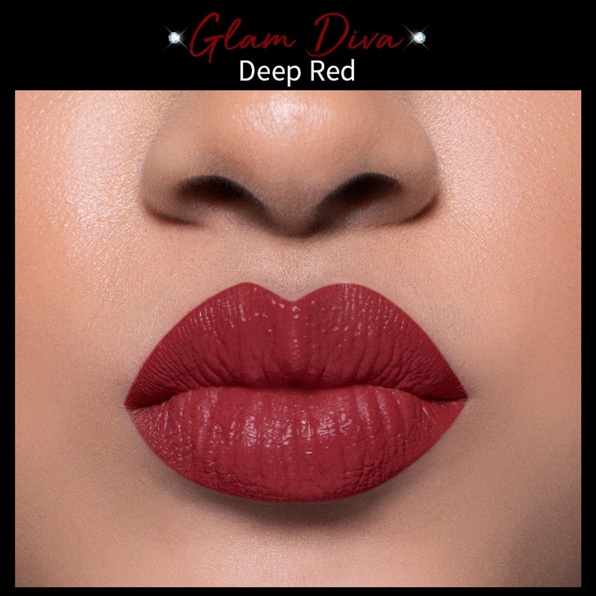 Nykaa Cosmetics 8hour Lasting Full Cover Matte Gloss - Glam Diva