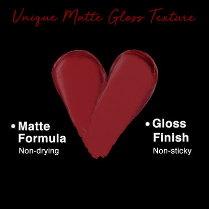Nykaa Cosmetics 8hour Lasting Full Cover Matte Gloss - Glam Diva