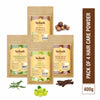 Vedask Organic Hair Pack Powder Mask Combo - Pack Of 4