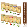 Vedask Organic Hair Pack Mask Combo - Pack of 10