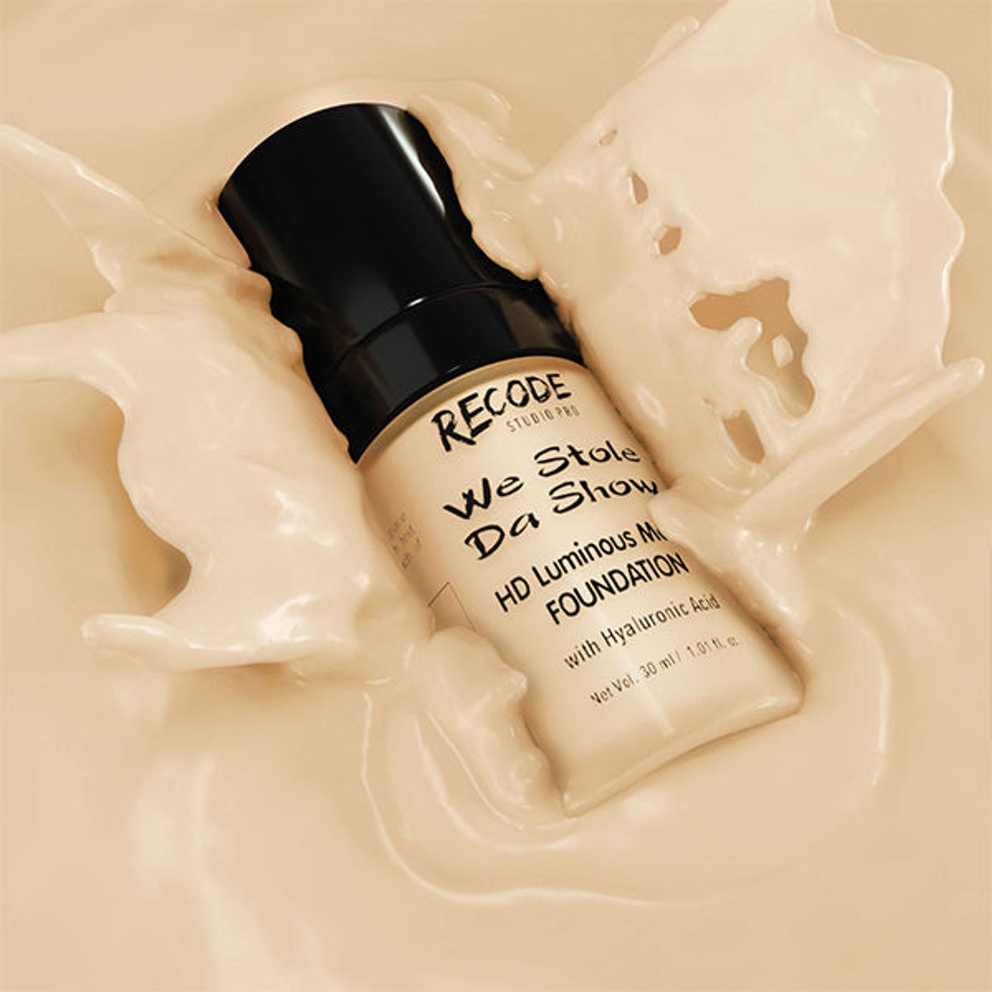 Recode HD Luminous Matte Foundation - 01 India