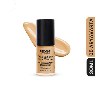 Recode HD Luminous Matte Foundation - 05 Aryavarta