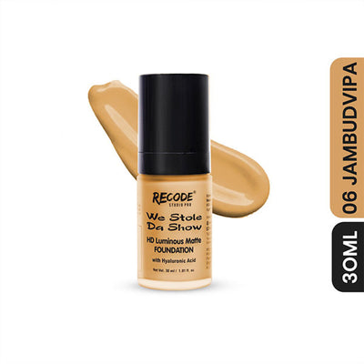 Recode HD Luminous Matte Foundation - 06 Jambudvipa