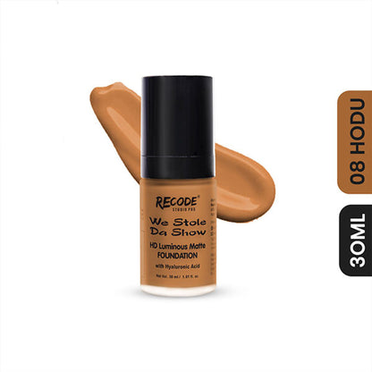 Recode HD Luminous Matte Foundation - 08 Hodu