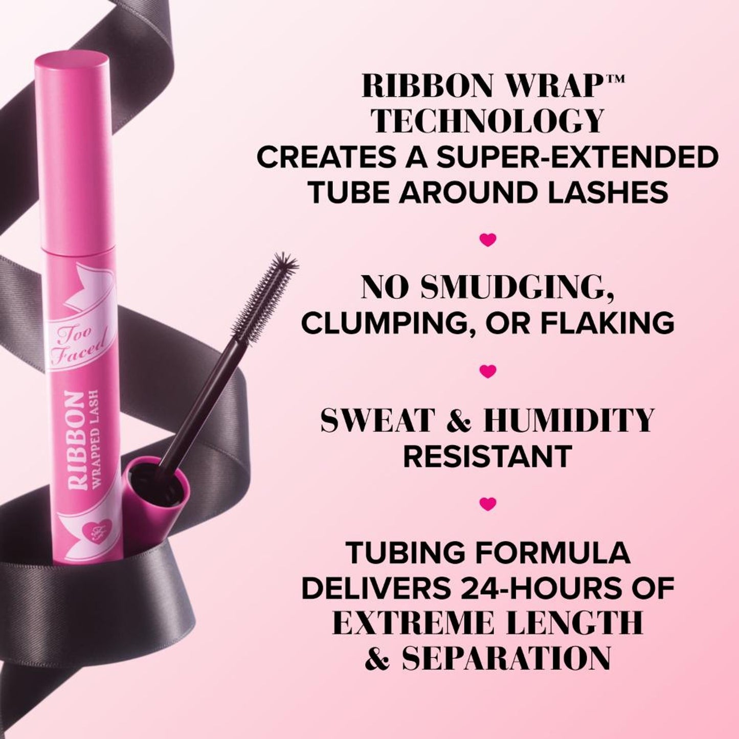 Too Faced Black Ribbon Wrapped Lash Lengthening Mascara