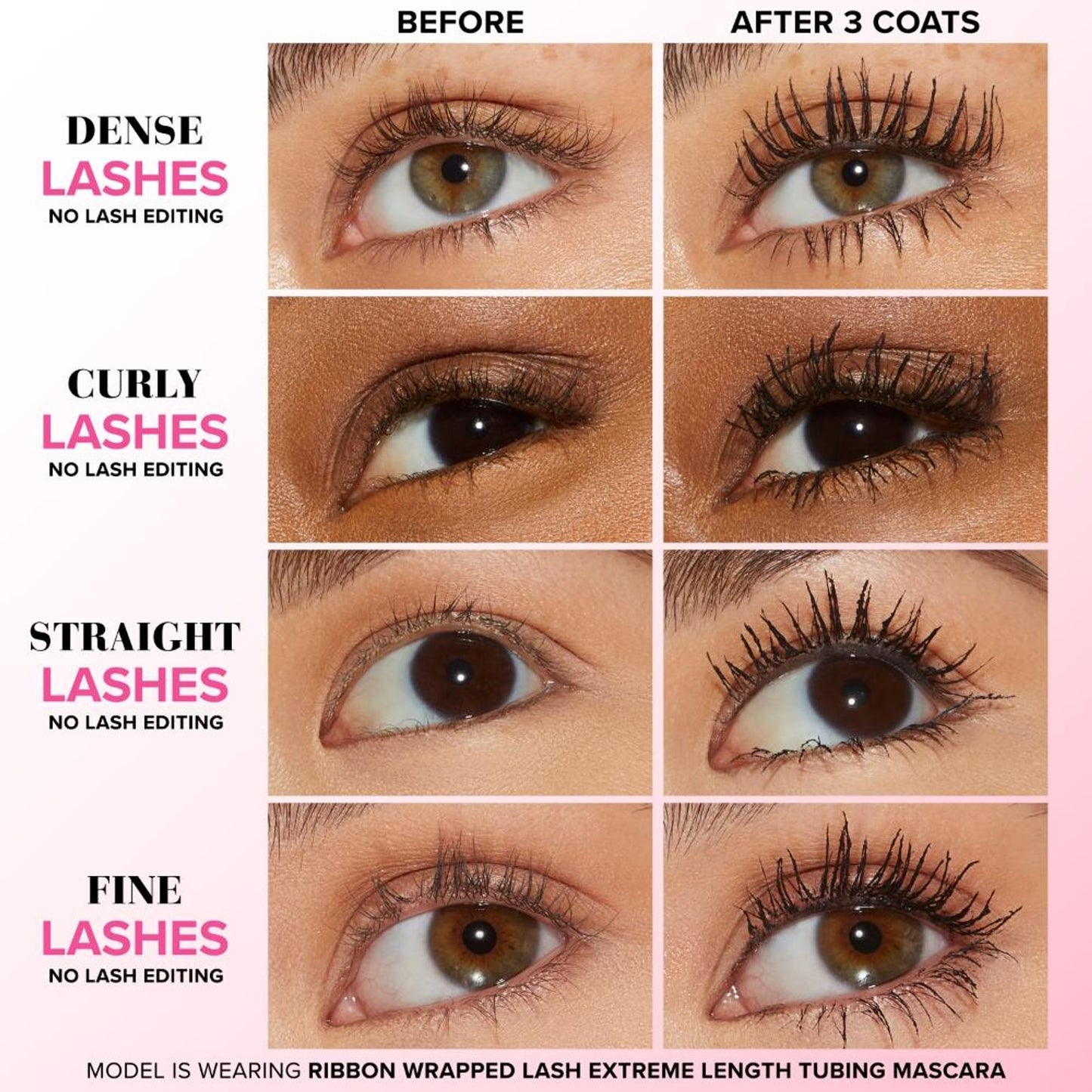 Too Faced Black Ribbon Wrapped Lash Lengthening Mascara