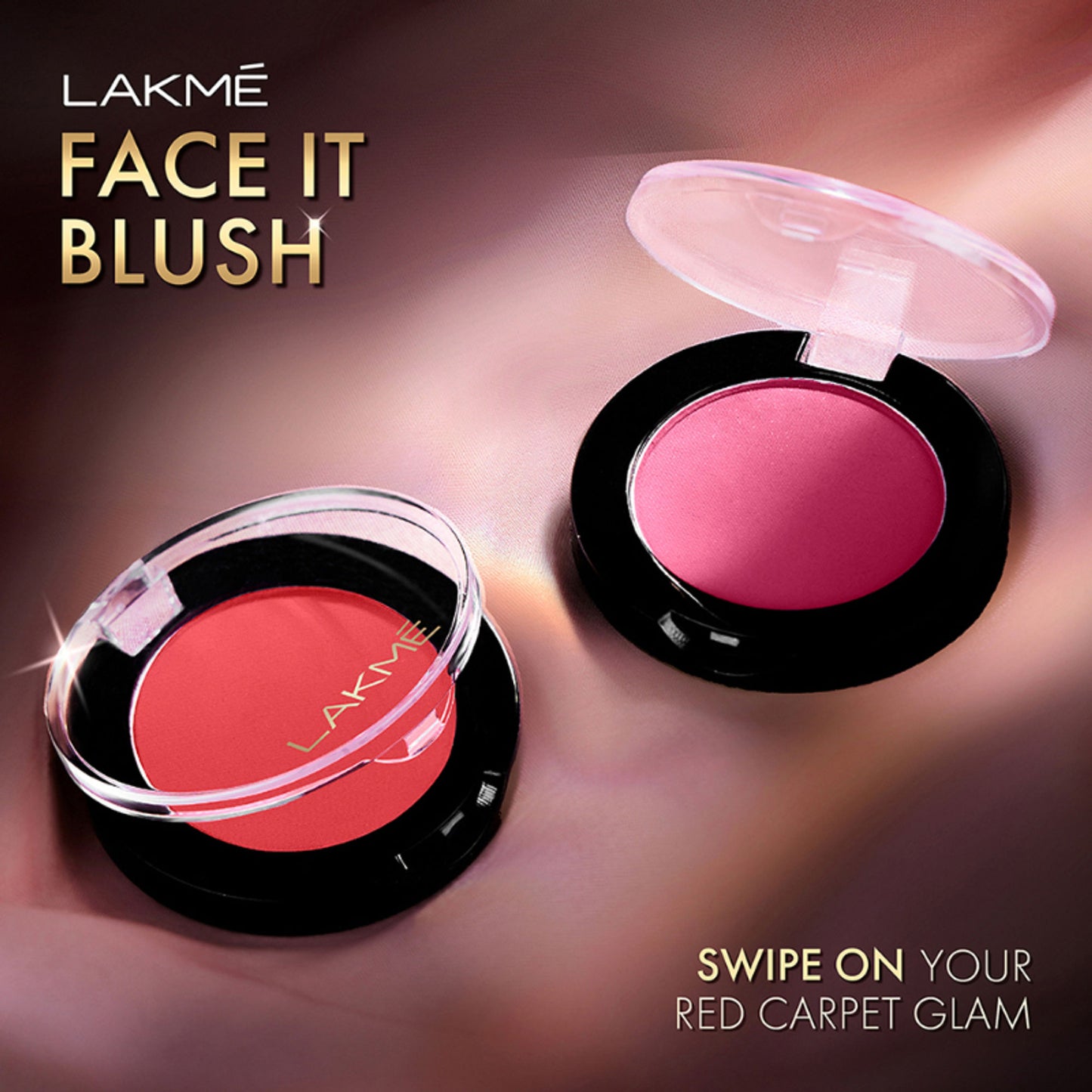 Lakme Face It Blush - Perfect Plum