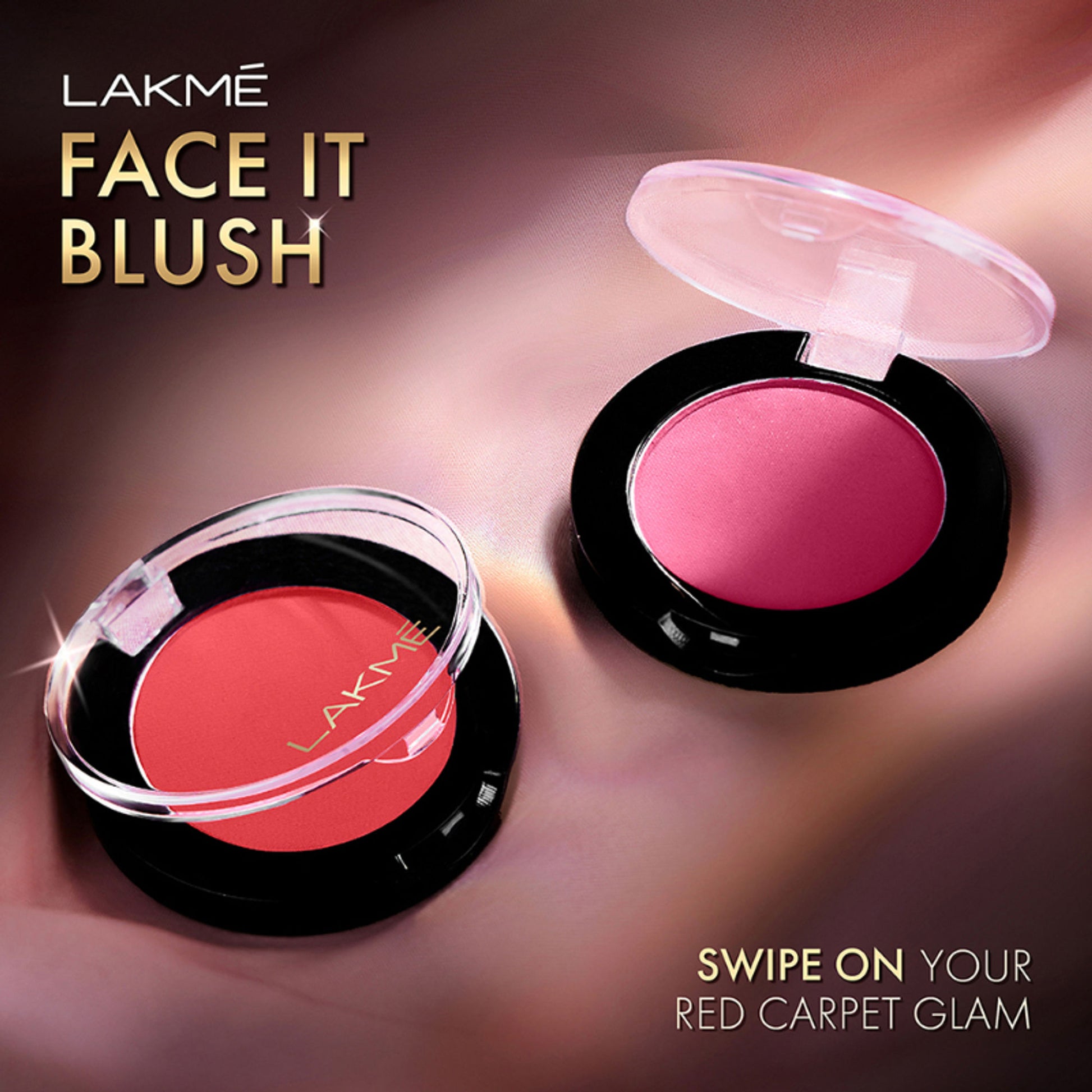 Lakme Face It Blush - Perfect Plum