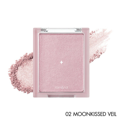 Rom&nd See-Through Veillighter Highlighters - Moonkissed Veil