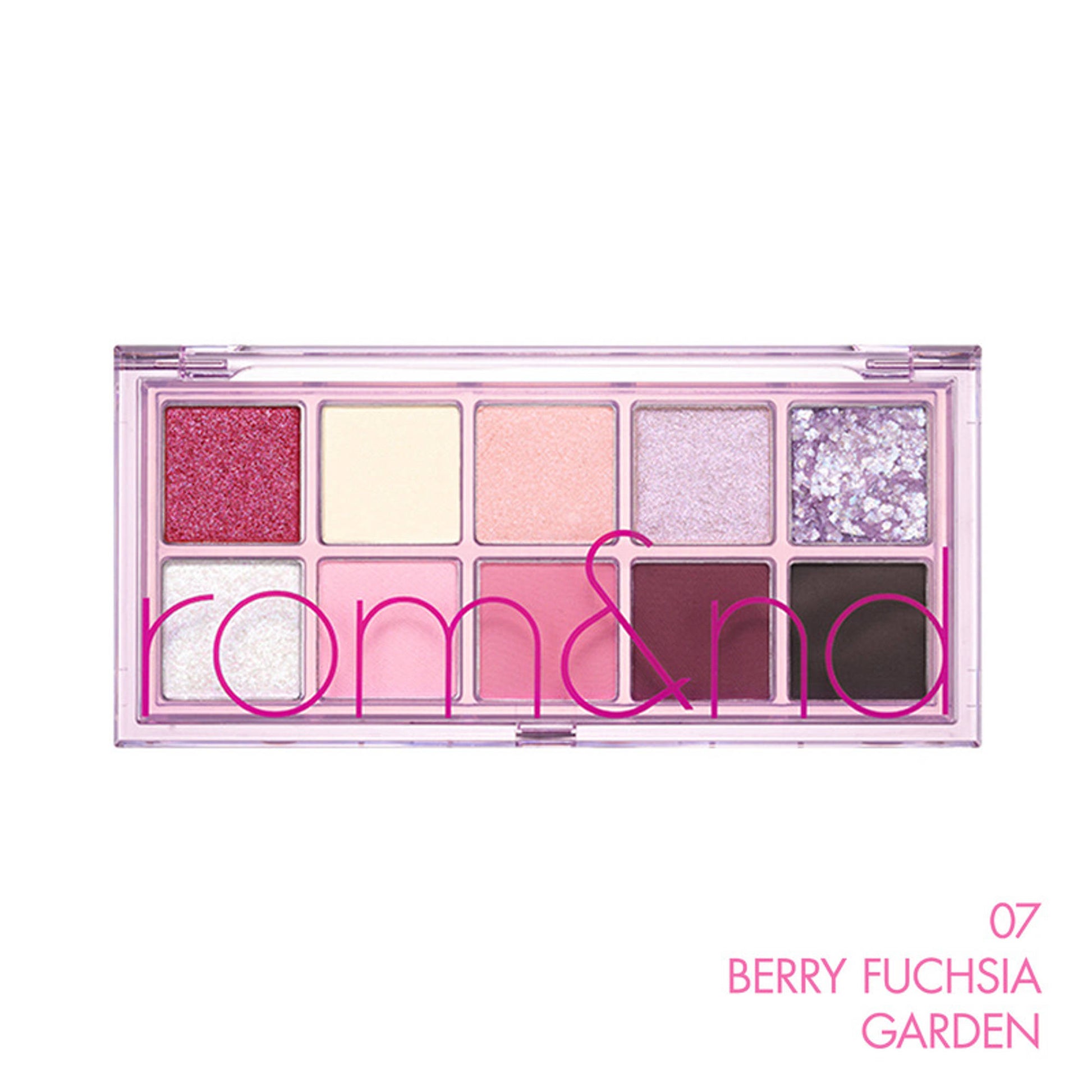 Rom&nd Better Than Eye Shadow Palette - Berry Fuchsia Garden