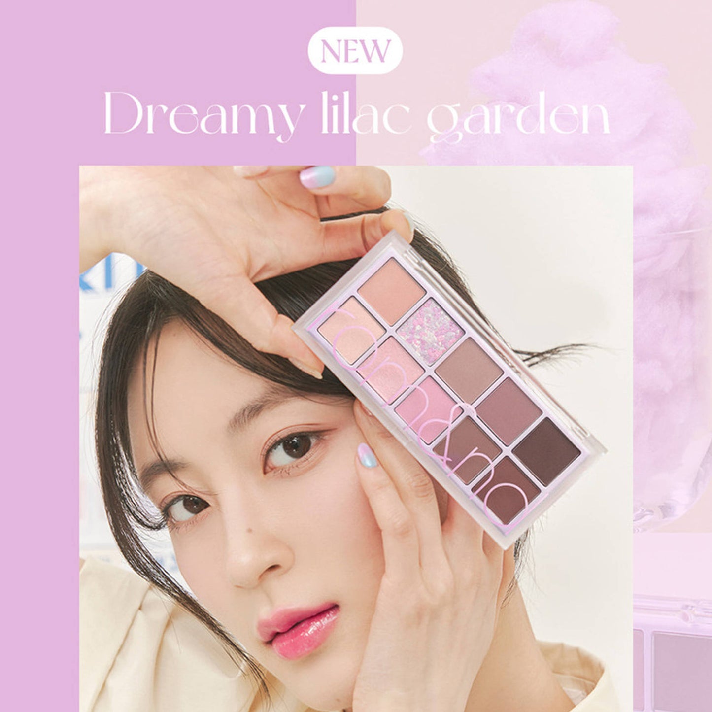 Rom&nd Better Than Eye Shadow Palette - Dreamy Lilac Garden