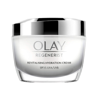 Olay Regenerist Revilatising Hydration Day Cream With Spf 15 For Plump Skin With Niacinamide