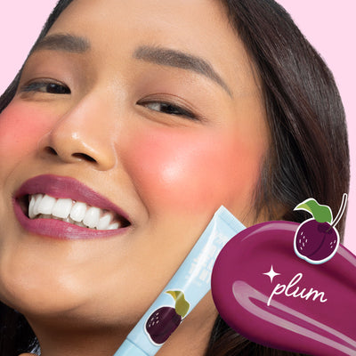 Nykaa Cosmetics Aqua Jelly Lip & Cheek Multi-use Water Tint - Plum